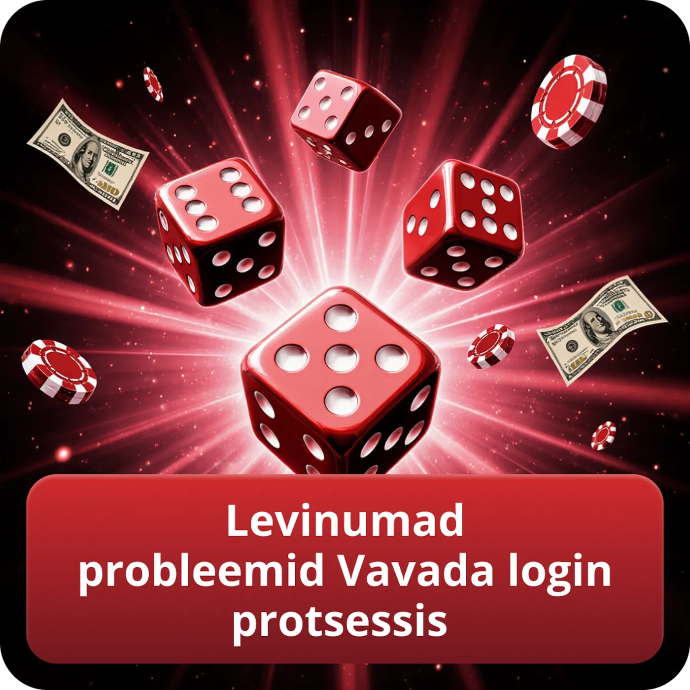 Levinumad probleemid Vavada login protsessis