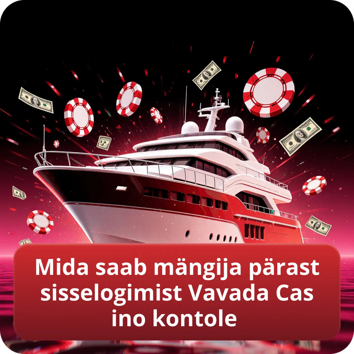Mida saab mängija pärast sisselogimist Vavada Casino kontole