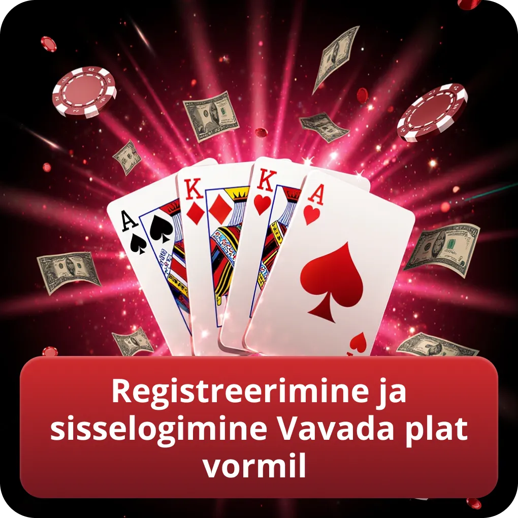 Registreerimine ja sisselogimine Vavada platvormil