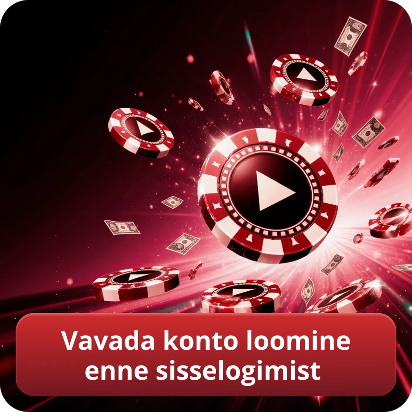 Vavada konto loomine enne sisselogimist